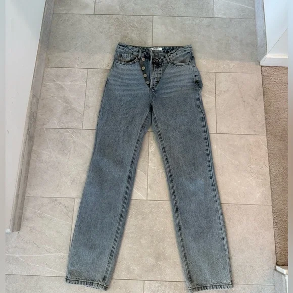 12th Tribe Dylan Light Asymmetrical Jean size 26 - Picture 4 of 6